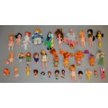 27 small dolls from Hong Kong etc along with 5 Trolls (32).