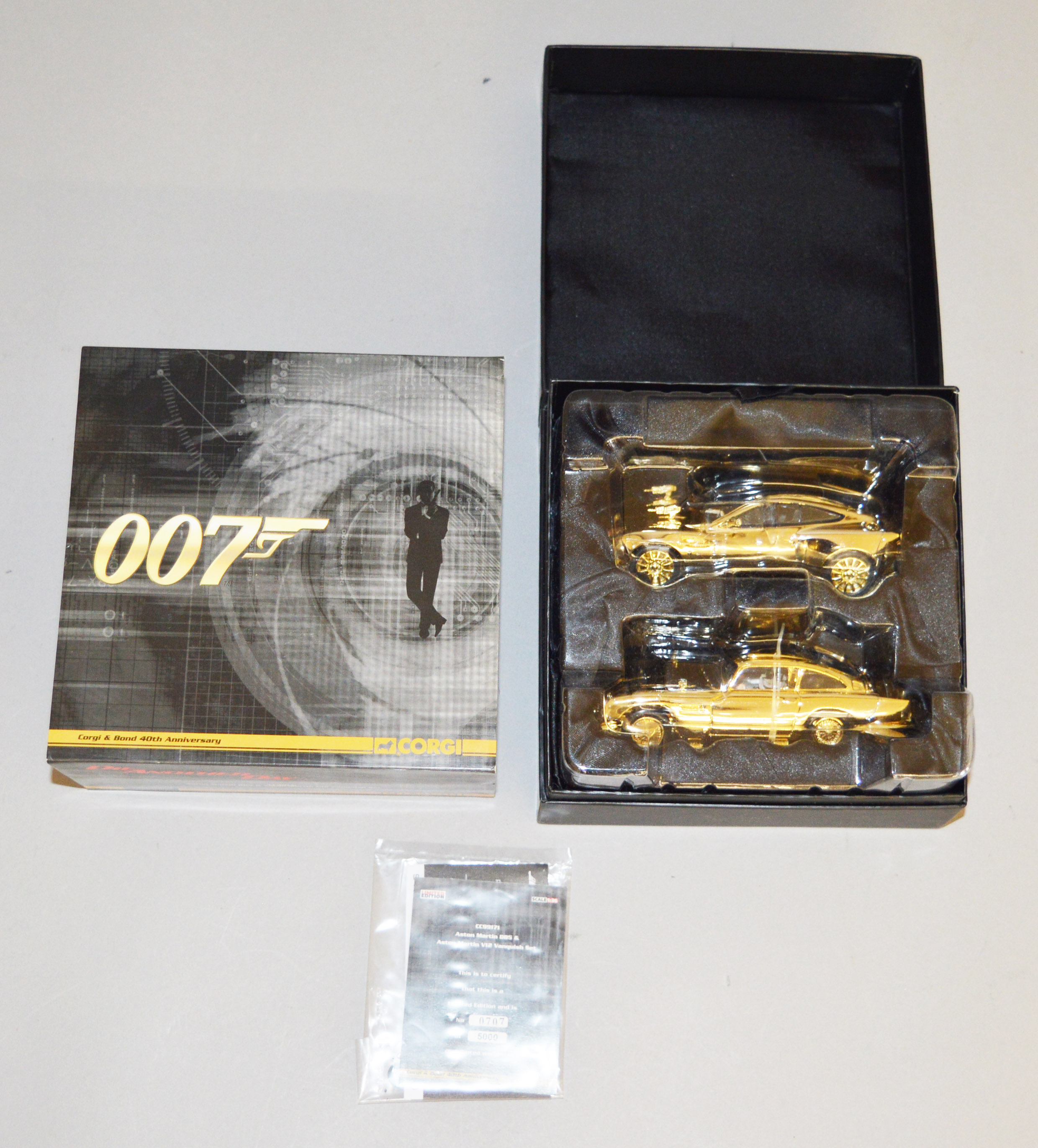 James Bond 007. A boxed Corgi CC99171 'Corgi & Bond 40th Anniversary Set', issued in 2005, limited