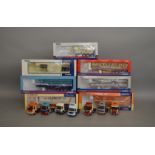 7 Corgi 1:50 scale die-cast truck models, which includes; A Howe & Sons LTD, Lawson's Haulage LTD