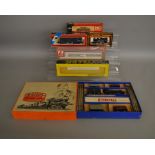 OO/HO Gauges. A vintage boxed 'Formo' Goods 3 rail Train Set, appears G+ in generally G box,