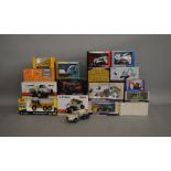16 boxed construction and agricultural related die-cast models by; Norscot, Conrad etc (16).