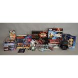 Star Wars mixed lot which includes; figures, books, games; Monopoly Episode I and II, 2 AMT model