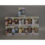 11 boxed POP Funkos which includes; Ghostbusters, Games Of Thrones etc (11).