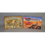 2 boxed Games Workshop 3D Roleplay Wargame Sets, 'Advanced Heroquest' and 'Dark Future - The Game of