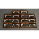 OO Gauge. 8 boxed Mainline Steam Locomotives including 3 x 4-6-0 Standard Class 4 - 2 x  #37-053