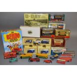 12 boxed die-cast models by Corgi, Lledo etc, which includes; The Beano Limited Edition Box Set