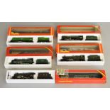 OO Gauge. 5 boxed Hornby Steam Locomotives including R.349 GWR King Class 'King Henry VIII', R.840