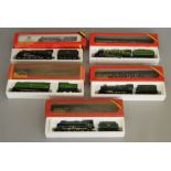 OO Gauge. 5 boxed Hornby Steam Locomotives including R.855 LNER Class A3 'Flying Scotsman', R.759