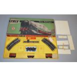 OO Gauge. A boxed Trix TTR F50 0-6-0 Goods Set containing a BR black 0-6-0 Tank Locomotive '32103'