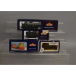 OO Gauge. 4 boxed Bachmann Locomotives including 32-113 08 Diesel Shunter 'D3032' BR green and 32-