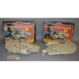 2 Star Wars boxed Millennium Falcons by Palitoy (2).