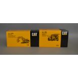 2 Caterpillar die-cast 1:50 scale boxed models by NZG; 5130B Mass xcavator and 793C Off-Highway