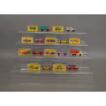 5 boxed Matchbox 1-75 series models from their 'Superfast' range including 22 Freeman Intercity