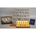 50 soldiers from "The Fighting Men Of The British Empire" collection by Franklin Mint with 34