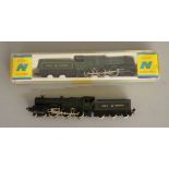 N Gauge. EX SHOP STOCK. 2 Grafar GWR 4-6-0 Locomotives with Tenders including  '6995', VG boxed