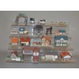 16 N Scale Faller and other built buildings (16).