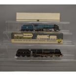OO Gauge. 2 Wrenn Steam Locomotives including a boxed W2227 4-6-2 Locomotive with Tender '6254