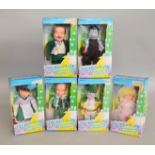 6 boxed Wizard Of Oz Munchkins by Multi Toys Corp (6).