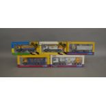 5 Corgi 1:50 scale die-cast truck models, which includes; Tarmac, Malcolm etc which are limited