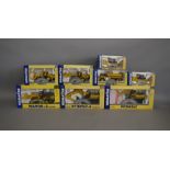 8 Joal die-cast Komatsu boxed models, which includes; Log Loader, Wheel Loader, Bulldozer etc (8).