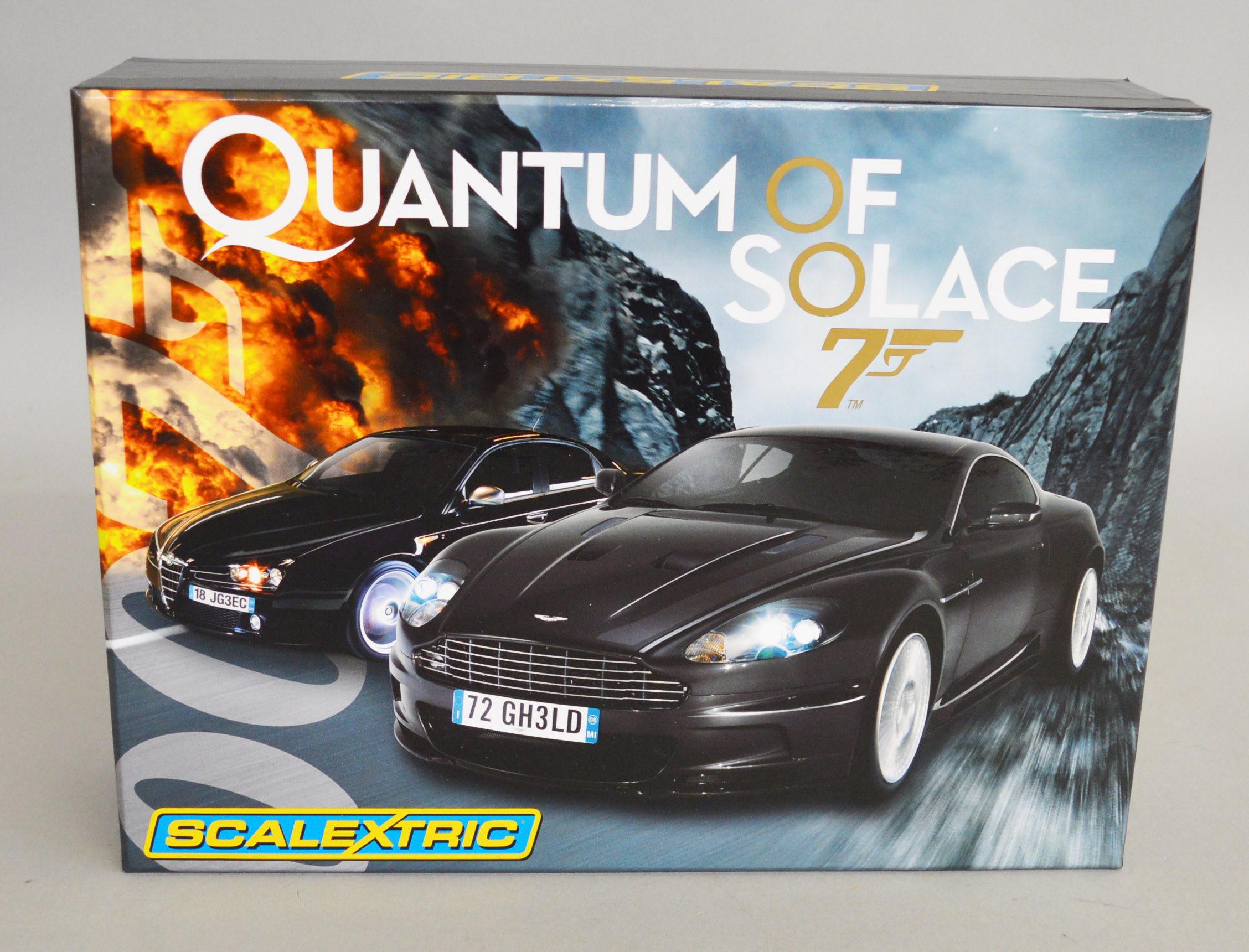 James Bond 007. A boxed  Scalextric C2922A Quantum Of Solace set containing two cars, an Aston