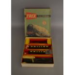 OO Gauge. A boxed Trix TTR F.30 Britannia Set containing 4-6-2 Britannia Locomotive '70000' and