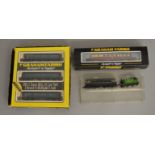 N Gauge. EX SHOP STOCK. A boxed Graham Farish  #8145 Class 101 3 car DMU set, VG in G packaging with