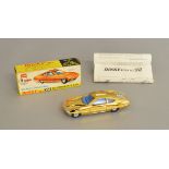 A boxed Dinky Toys 352 Ed Strakers Car, modelled on the vehicle which appeared in the Gerry Anderson