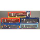5 Corgi 1:50 scale die-cast truck models, which includes; Stewart, Woody's Express etc which are all