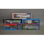 5 Corgi 1:50 scale die-cast truck models, which includes; Matlock Transport, Westfield Transport etc