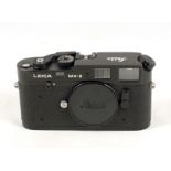 Black Leica Canada M4-2 Rangefinder Body.