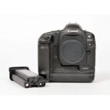 Canon EOS-1 D DSLR Body #013065 (condition 5E) with spare battery. NB: Tested OK but condition of