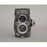 Metered Rolleiflex 3.5F TLR Camera.