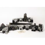 A Contax IIa & Voigtlander Cameras.