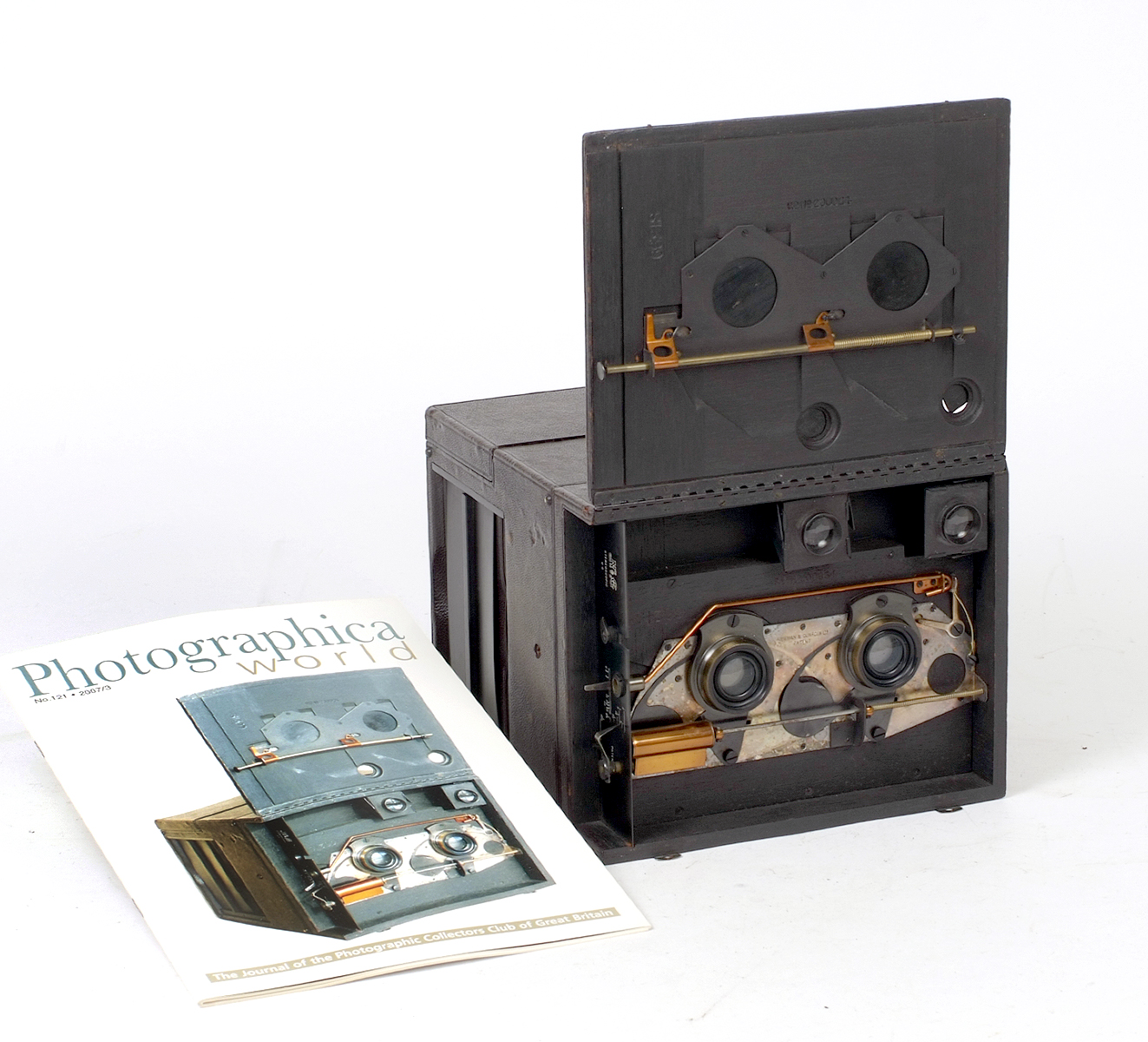 A RARE Newman & Guardia 1/4 Plate Stereoscopic Pattern Camera.