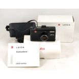 Black Leica Minilux Compact Film Camera.