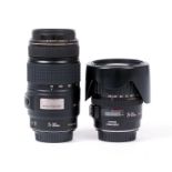 Pair of Canon AF Image Stabilised Zoom Lenses.