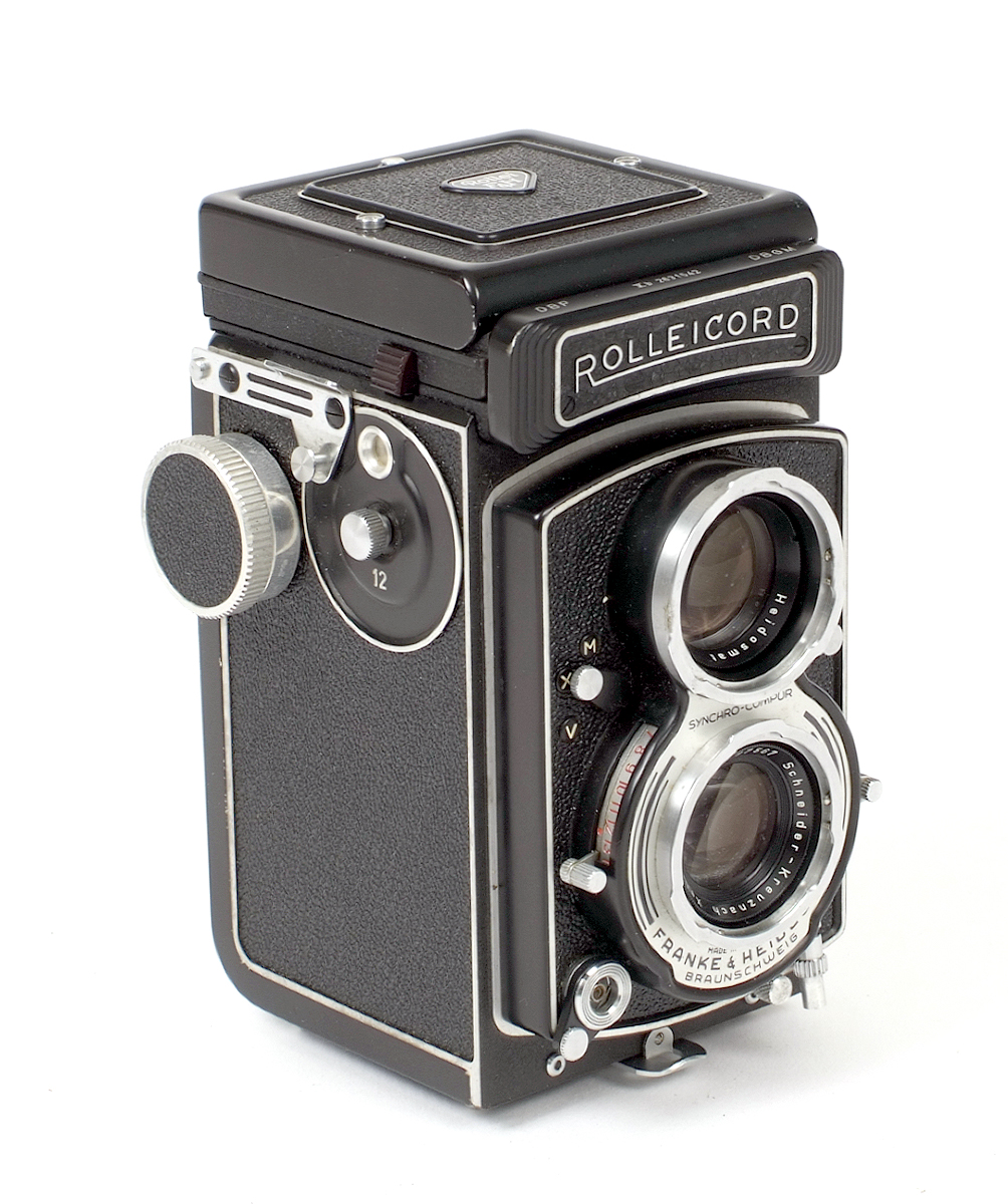 Rolleicord Vb TLR with Xenar 75mm f3.5 Lens. #2631542. Shutter ...