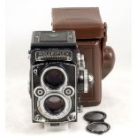 Metered Rolleiflex 3.5F TLR.