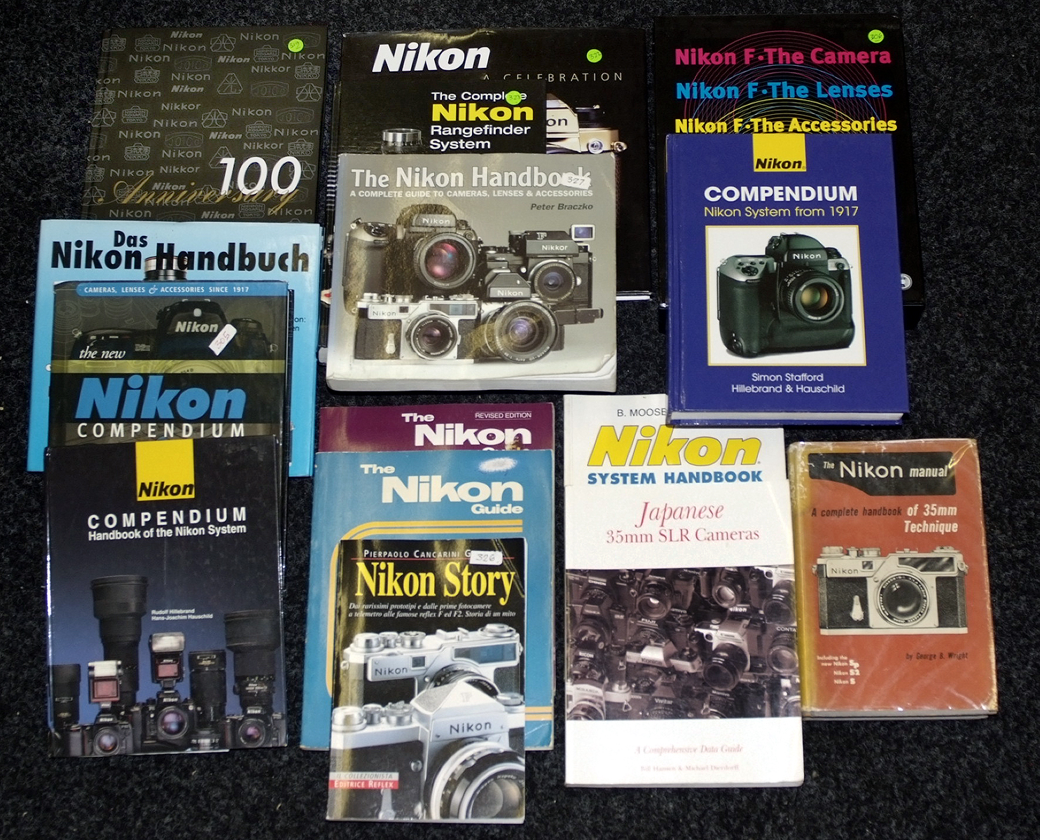 A Good Collection of Nikon Books.