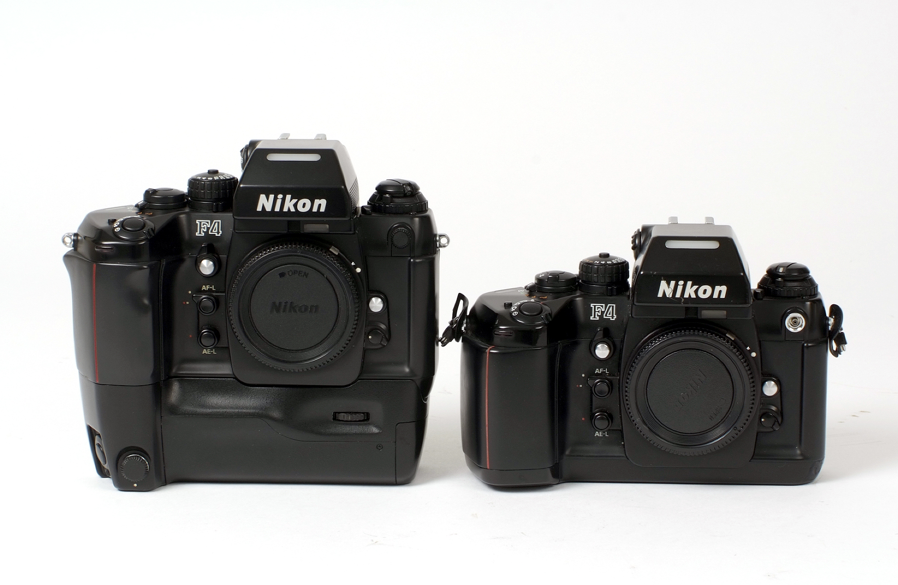 Nikon F4 Film Camera & Grip.