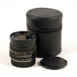 Leitz 35mm f2 Summicron-R Lens.