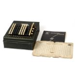 Rare Felt & Tarrant Sumlock Comptometer, Specalised Calculator Adding Machine.