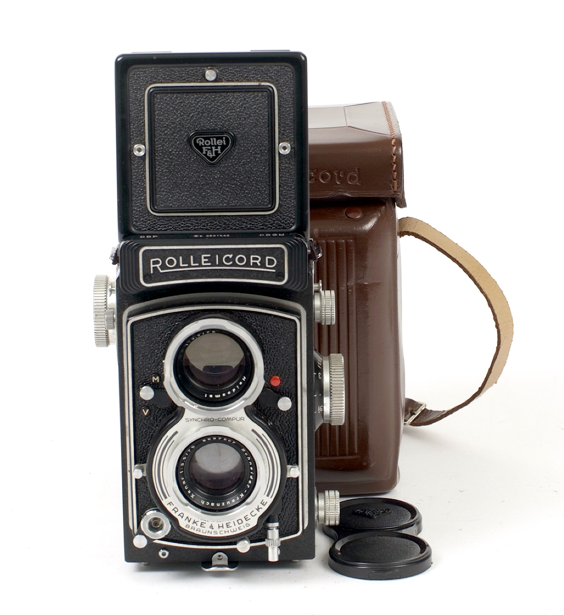 Rolleicord Vb TLR with Xenar 75mm f3.5 Lens. #2631542. Shutter ...