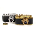 Russian Fake 'Luxus' & 'Wehrmacht' Leica Cameras.