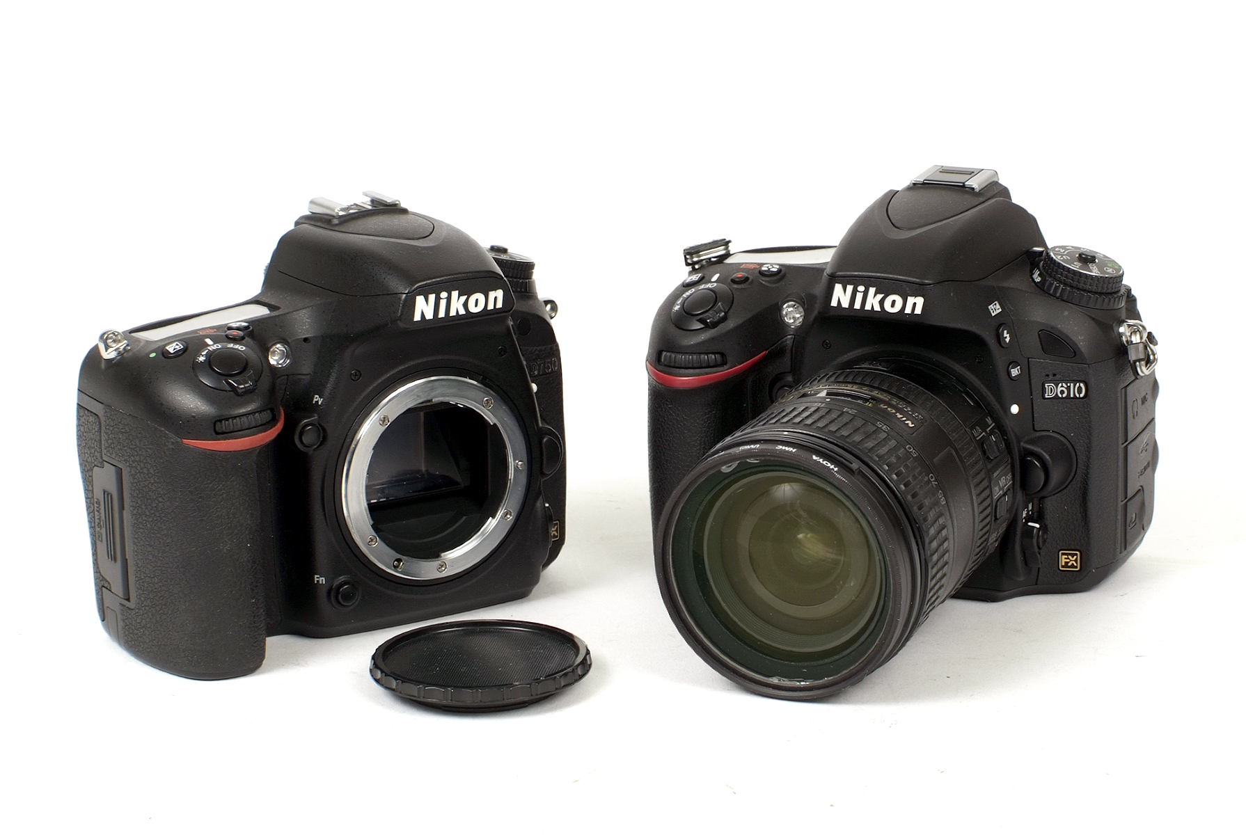 Nikon D610 & D750 DSLRs For SPARES or REPAIR.