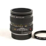 Leitz 60mm f2.8 Macro Elmarit-R Lens.