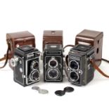 Zeiss Ikon & Rolleiflex TLRs.