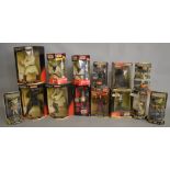 14x Hasbro/Kenner star Wars boxed figures including Episode I examples.