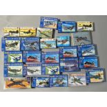 EX DEALER STOCK: 26x Revell model kits, mostly 1:72 scale aviation examples. All appear complete and